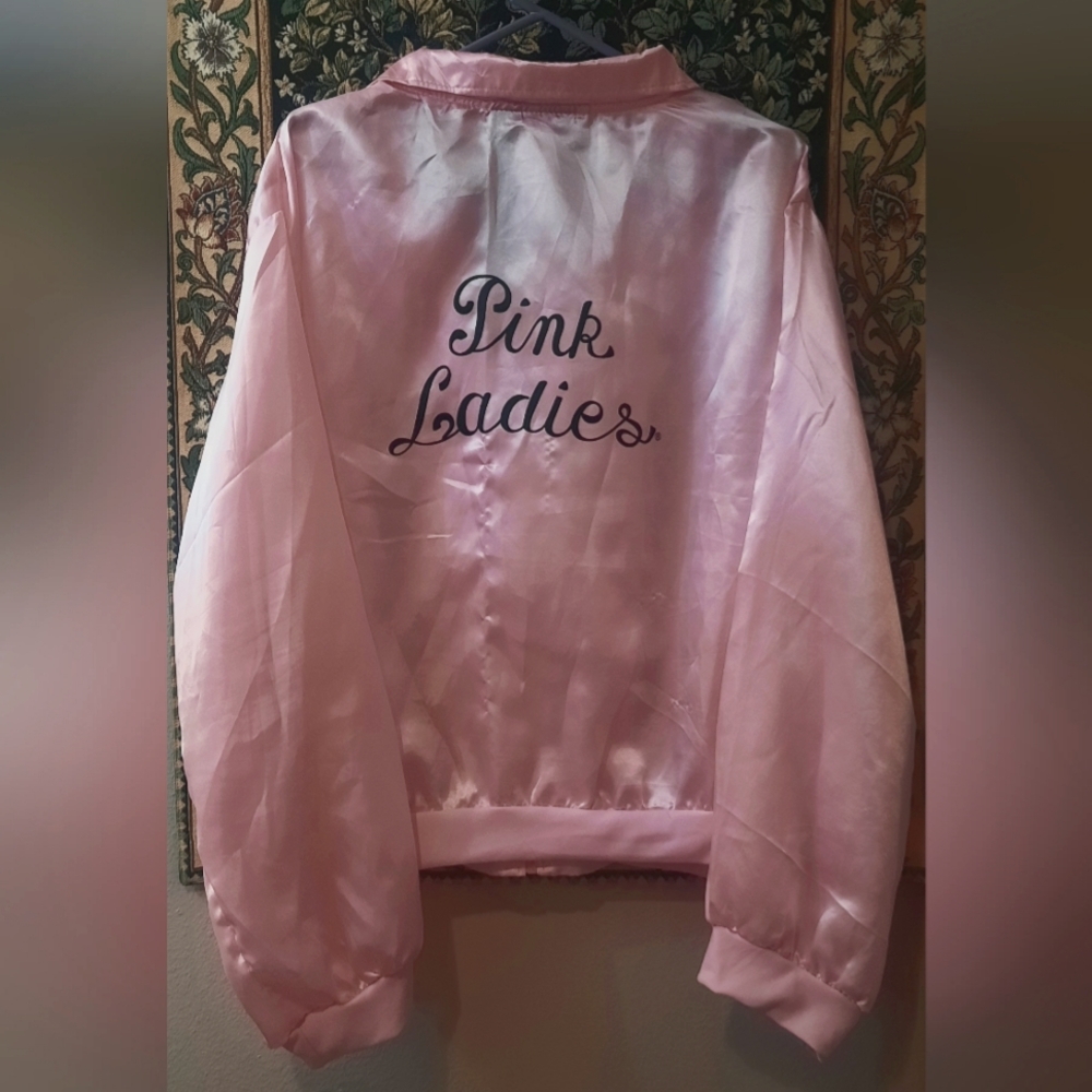 Official Grease Pink Ladies Jacket Plus Size 4X !! Halloween Costume Musical